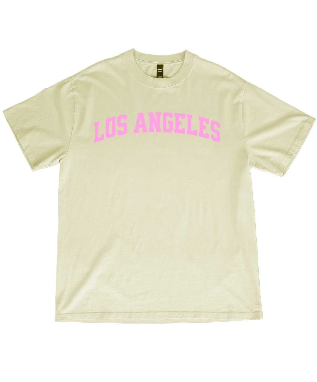LosAngeles_01 Polera university club Los Angeles en blanco vintage